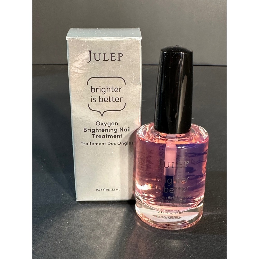 Julep Brighter Is Better Oxygen Brightening Nail Treatment Pink 0.74oz 22ml NEW